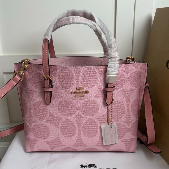 COACH Mollie 25 Medium Tote Shoulder Bag - Picture 1 of 9